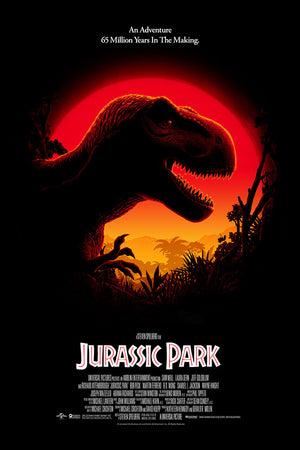 Jurassic Park Limited Edition Movie Poster by Florey - Vice Press