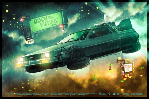 Back to the future by Kevin Wilson movie poster