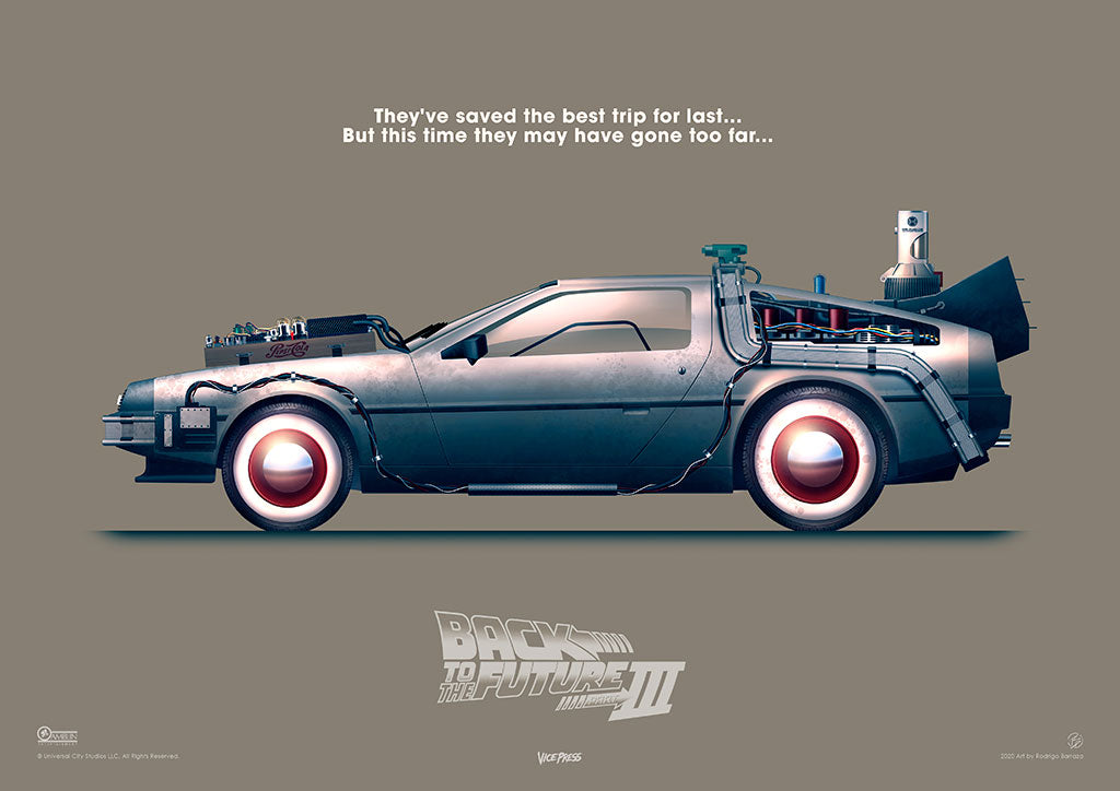 back to the future 3 delorean