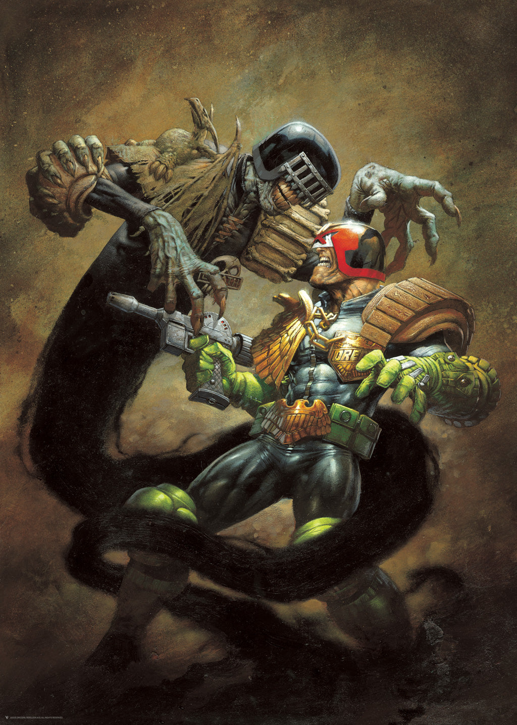 Judge Death Vs Judge Dredd Vice Press