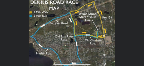 Dennis Road Race Map