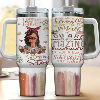 Christmas Grandma Snowman With Kids - Personalized Skinny Tumbler - NT -  HumanCustom - Unique Personalized Gifts Made Just for You