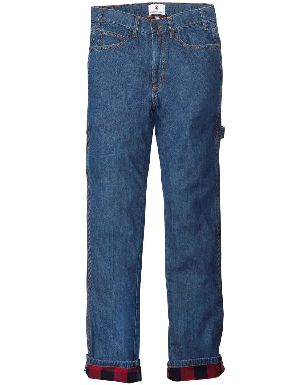 lined blue jeans for sale