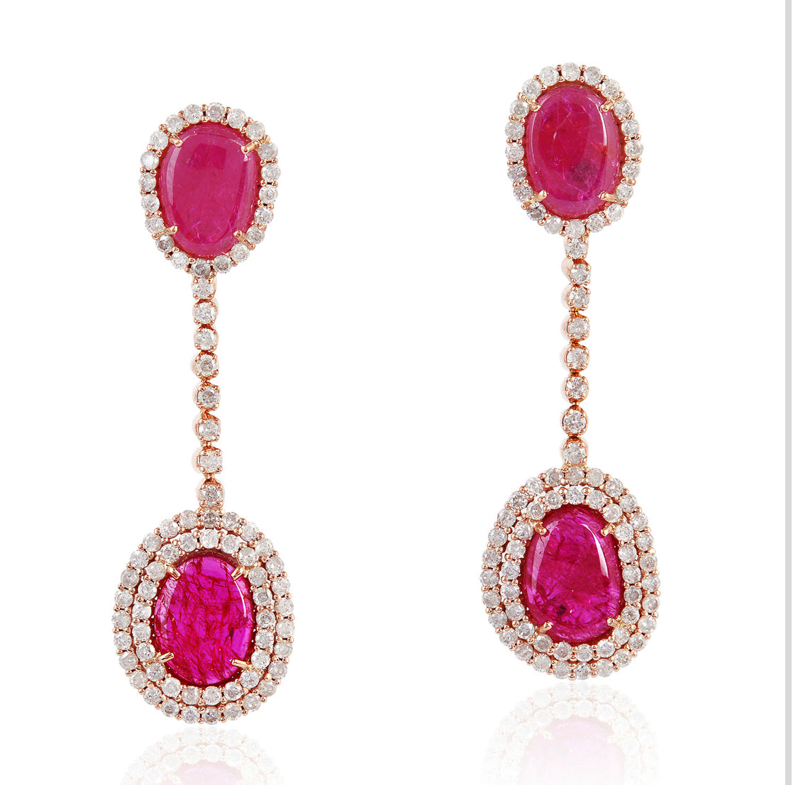 Grand Ruby Earrings