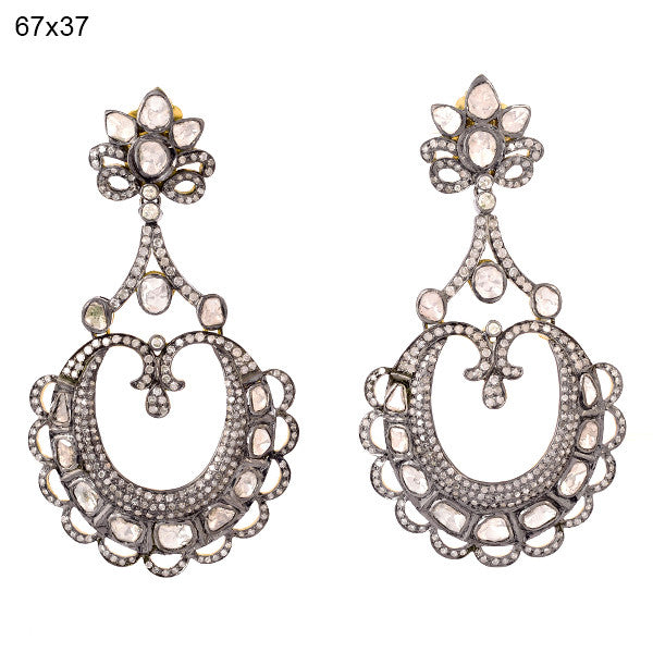 Estate Diamond Lace Earring