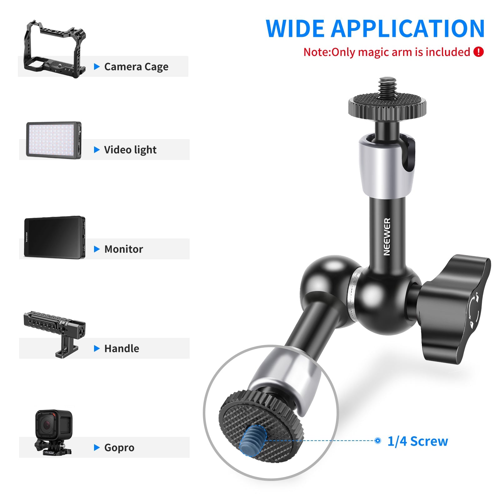 Light Duty Magic Arm System