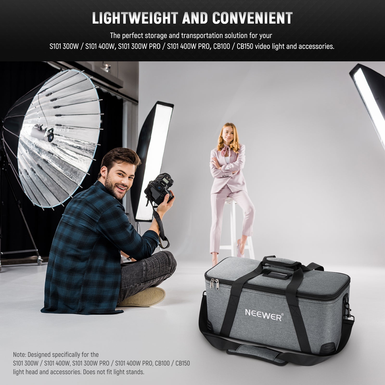 Introducing the Neewer MS150B 130W Bicolor LED Video Light 