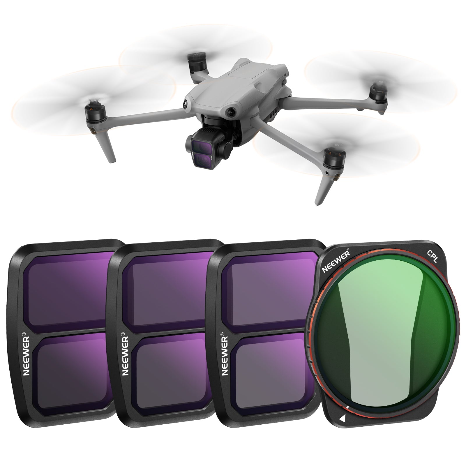 NEEWER 6 Pack ND/PL Filter Set For DJI Air 2 – NEEWER.UK