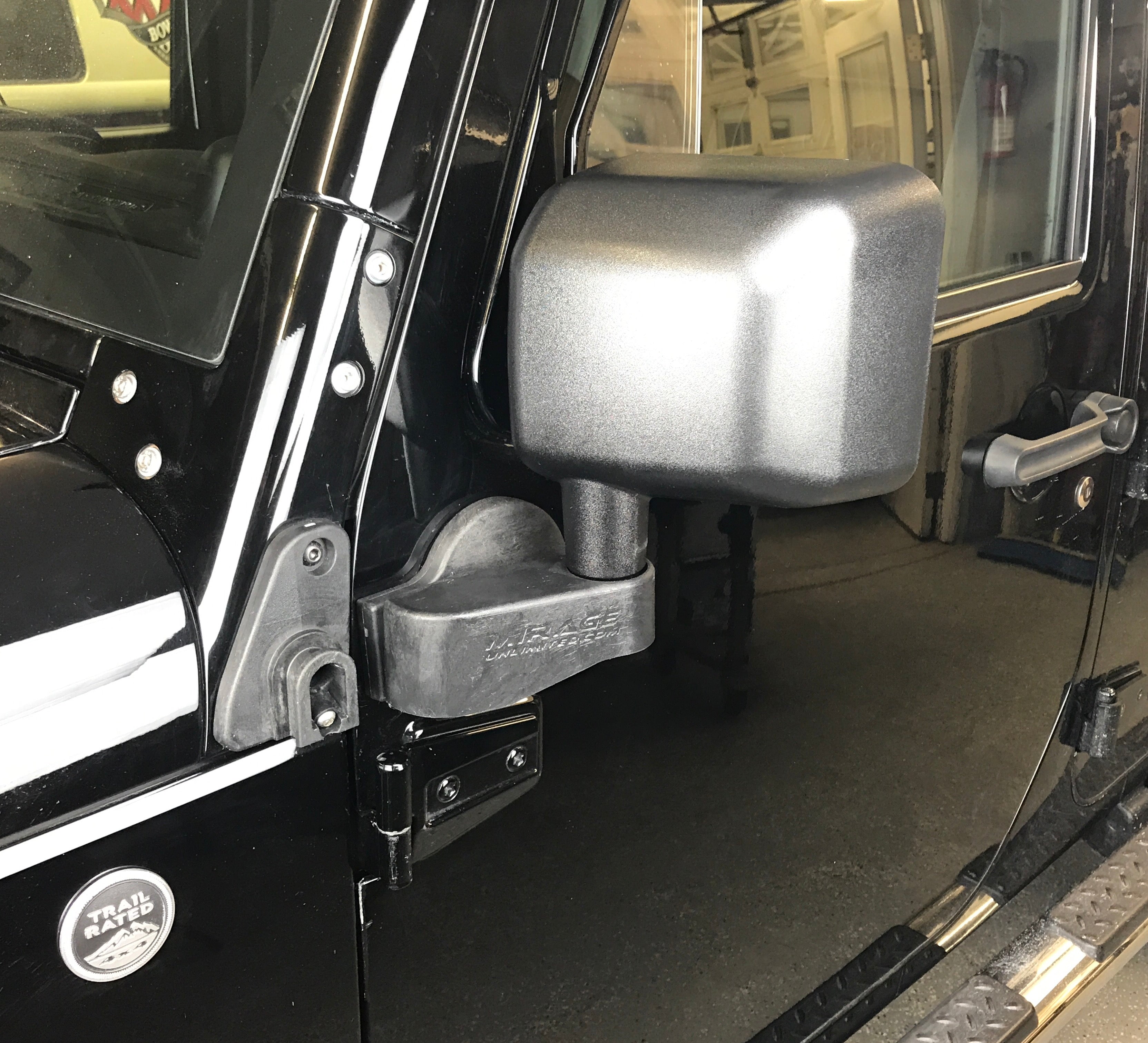 Jeep Mirror Mount Assembly | Jeep Wrangler Accessories | Mirage Unlimited