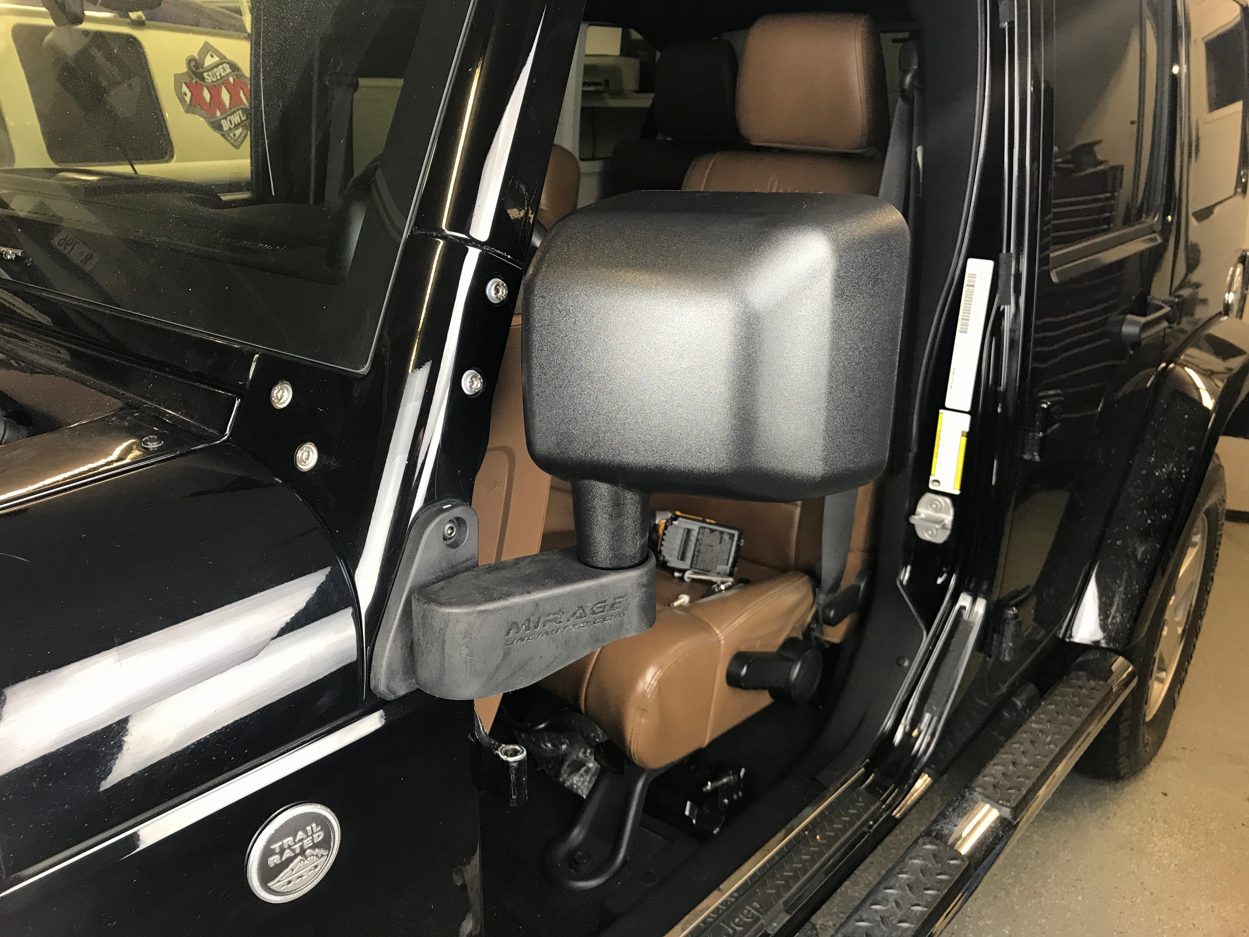 Jeep Mirror Mount Assembly | Jeep Wrangler Accessories | Mirage Unlimited