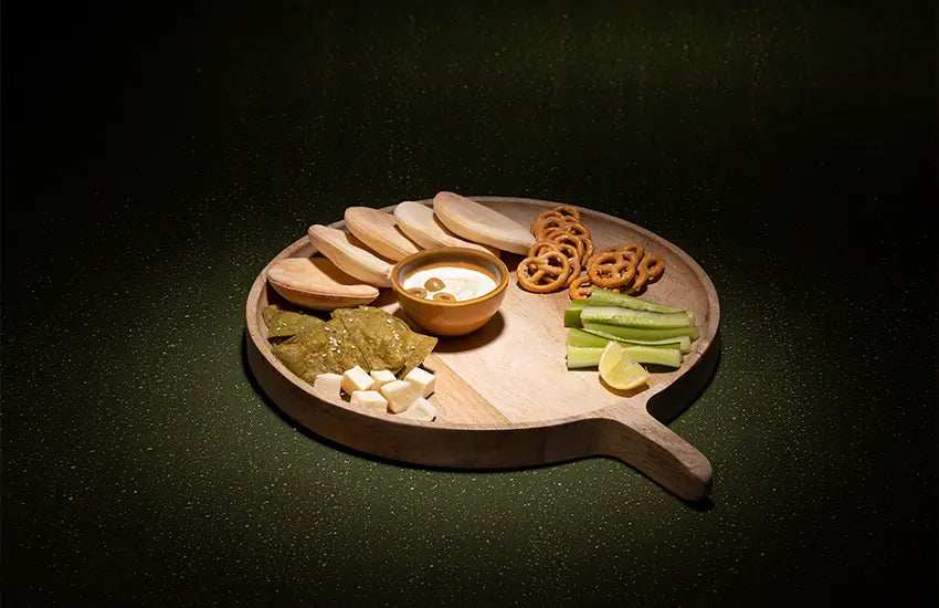 Mango wood platter