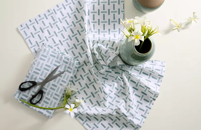 Grey Table Runner