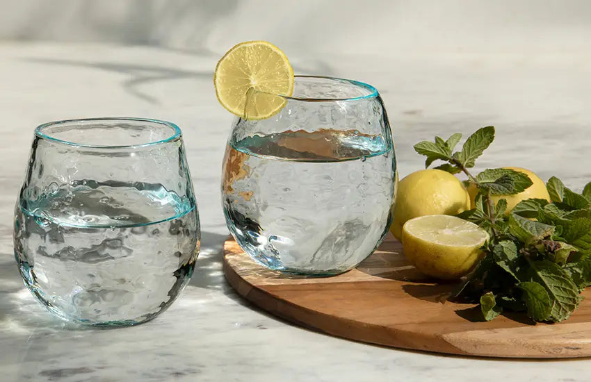 Quiose Glass Tumbler for Juice or Cocktail