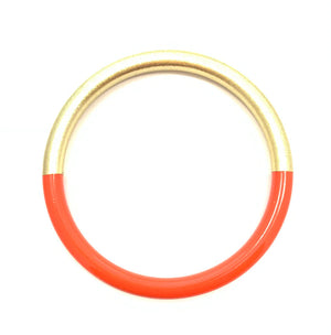 Bangle - Orange/Gold - Gaudie and Company 