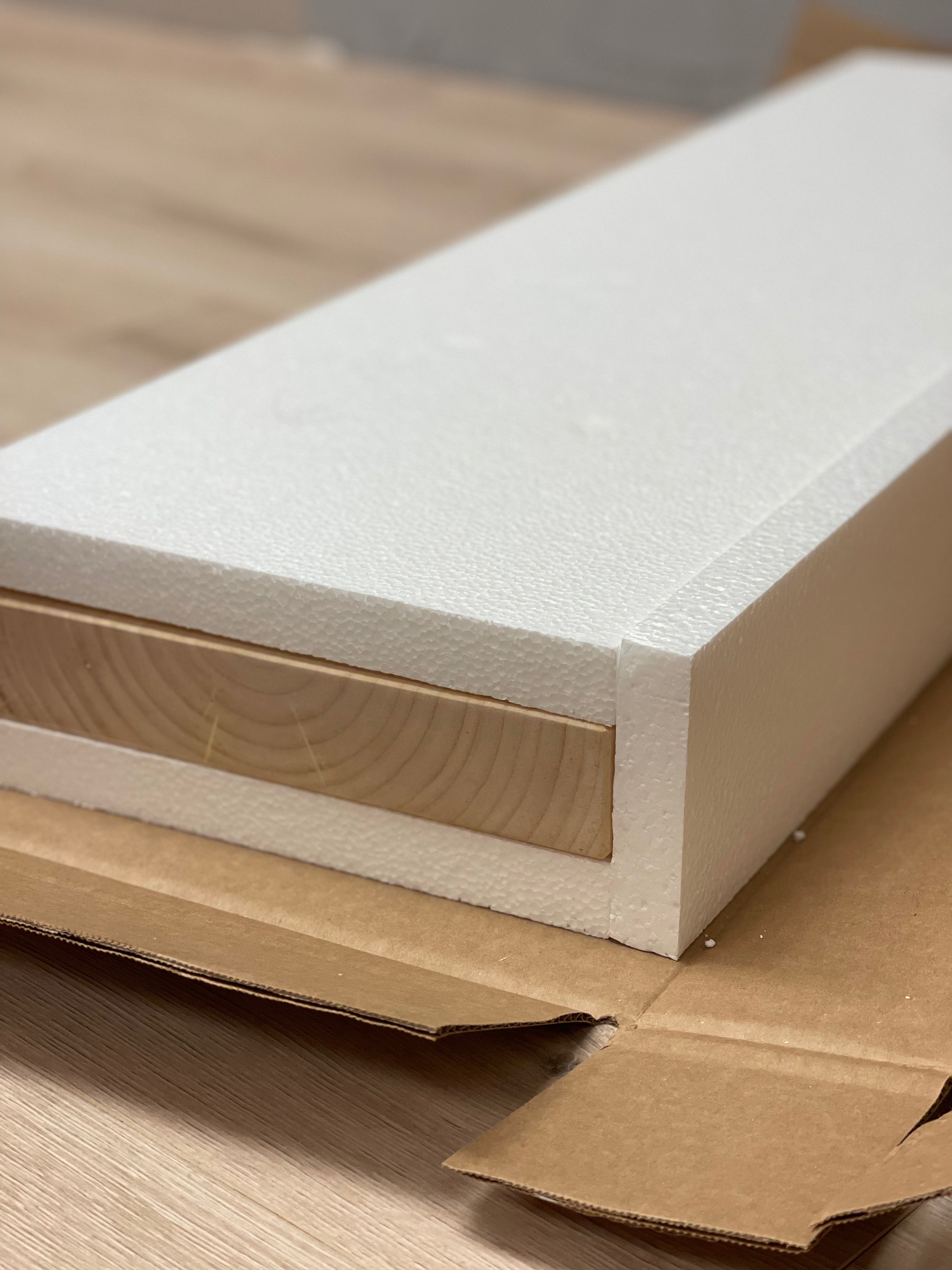 1.5" THICK POLYSTYRENE SHEETS PACK OF 200