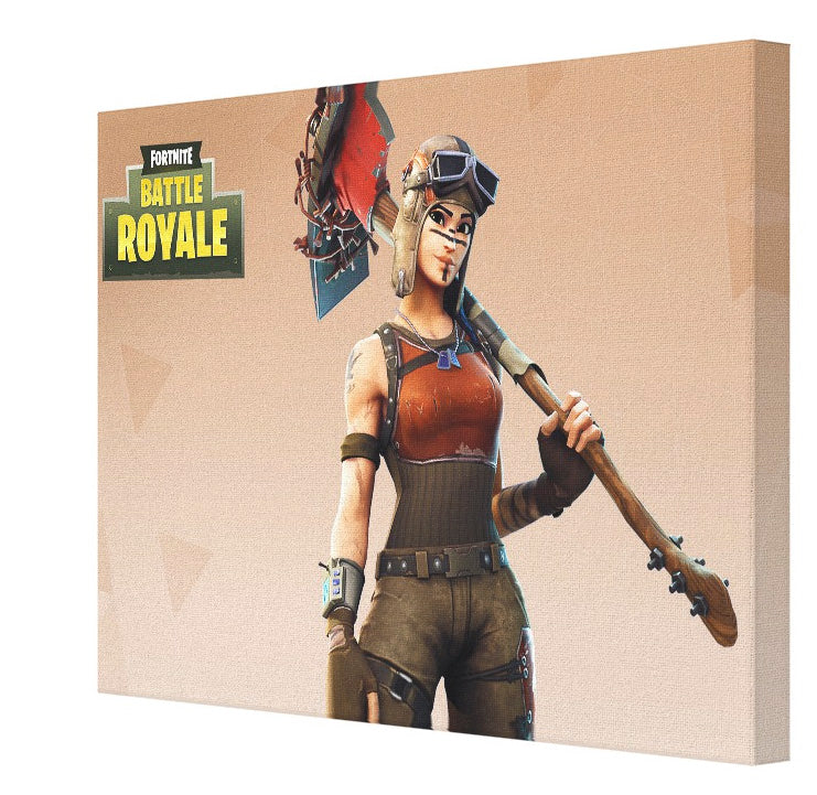 Fortnite Renegade Raider Pics On Canvas