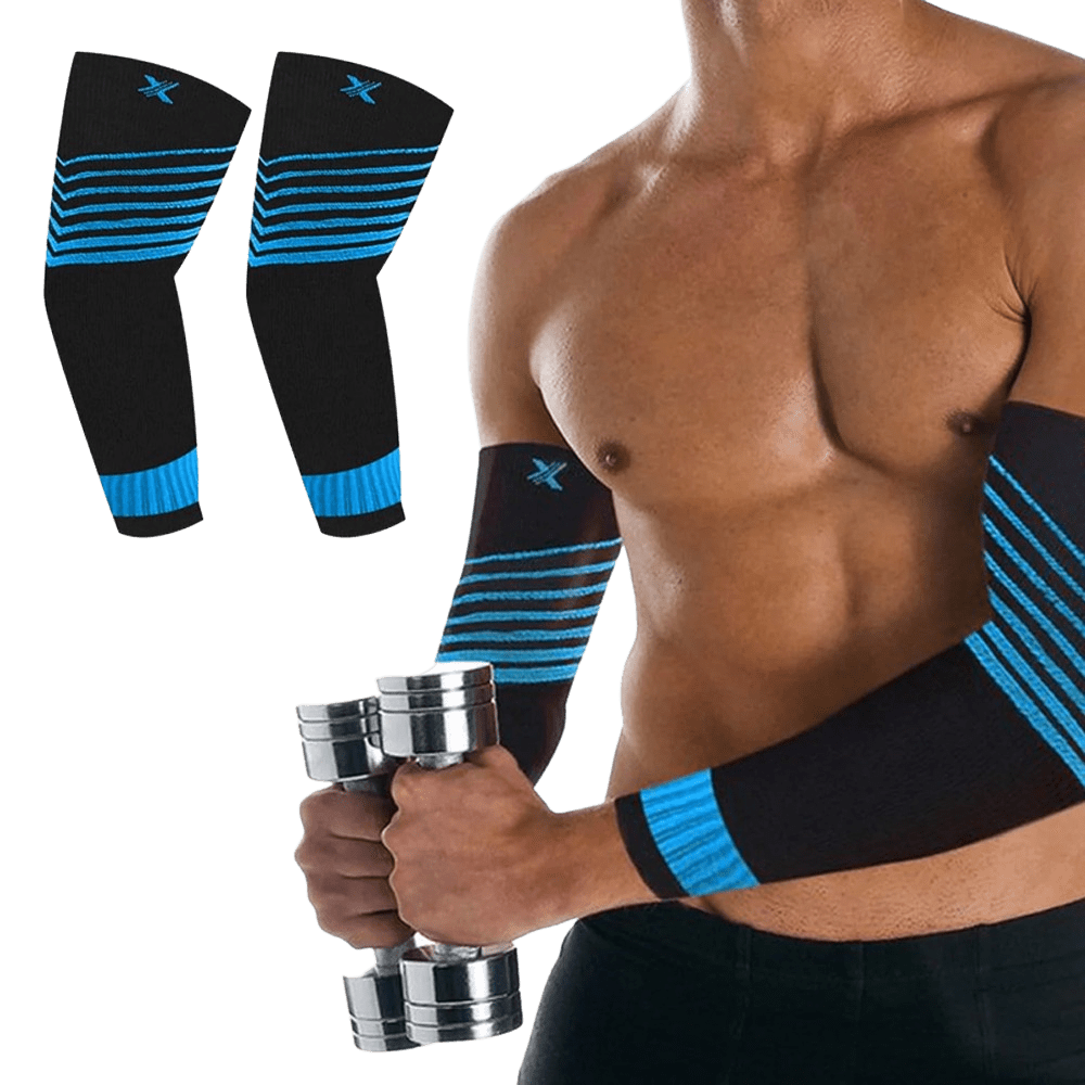 1 Pair Copper Compression Recovery Foot Sleeves for Men & Women