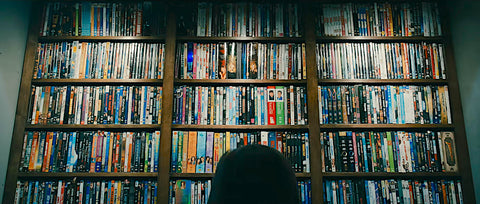 Leave the World Behind all the movies and tv shows dvd collection at the end bunker