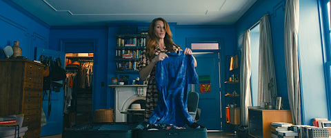 Leave the World Behind Amanda and Clay's blue apartment