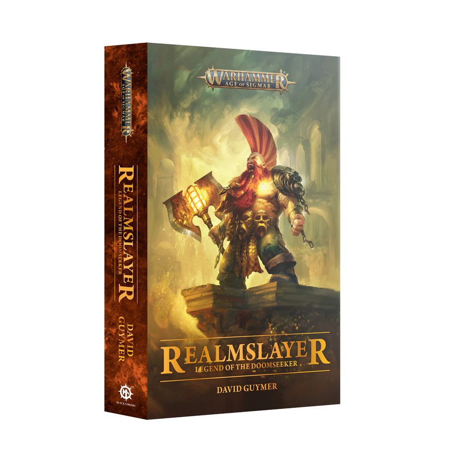 BLACK LIBRARY: Warhammer AoS: Fyreslayers: Realmslayer: Legend of The Doomseeker SC