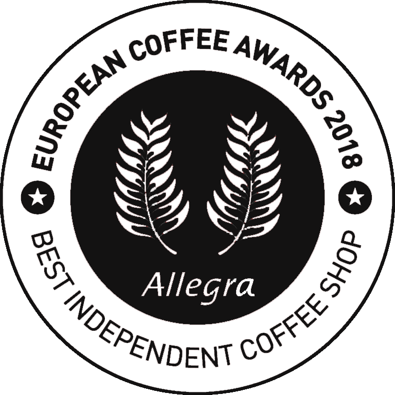 Award for Best Independent Specialty Coffeeshop Europe, 2018