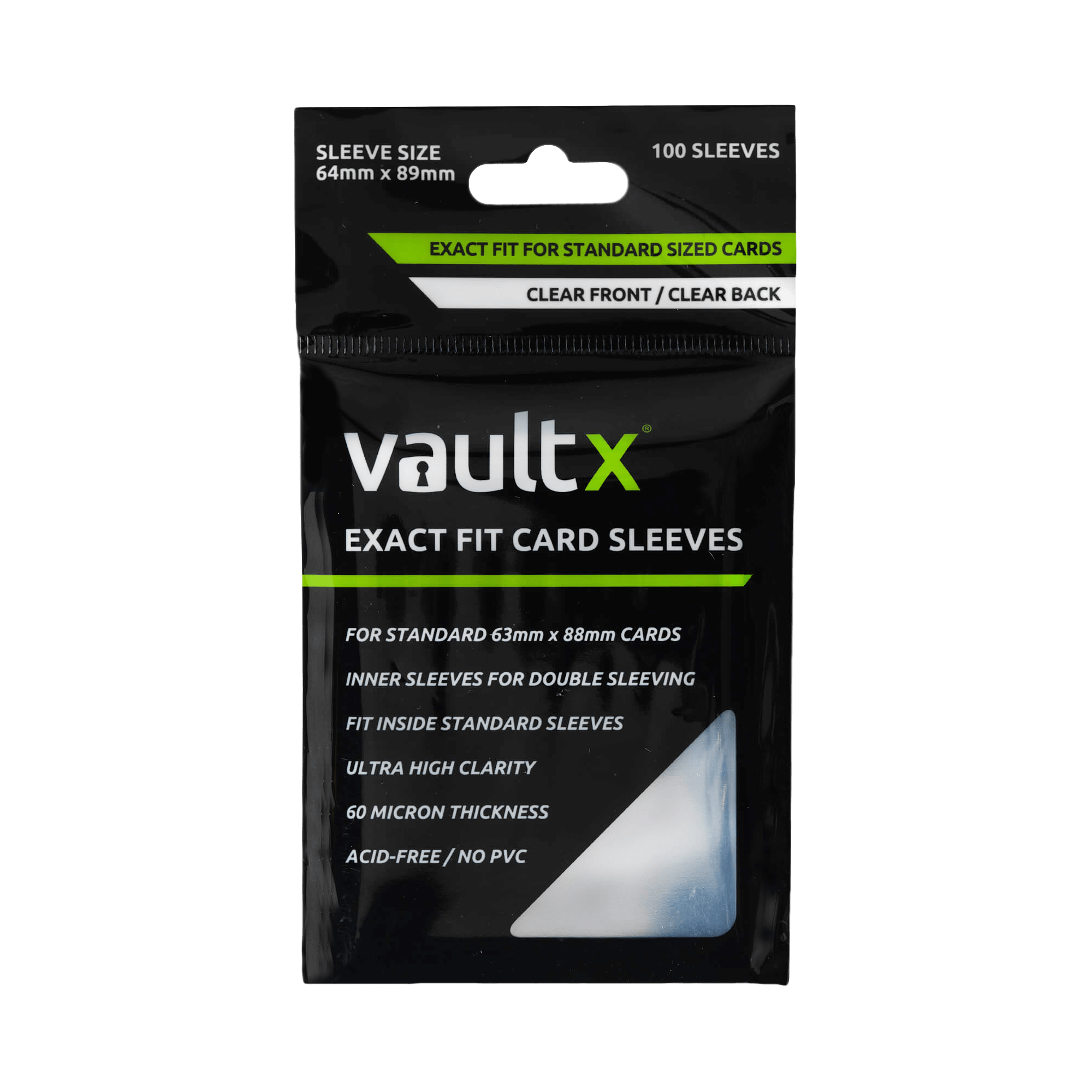 Exact Fit Card Sleeves - Vault X EU product image