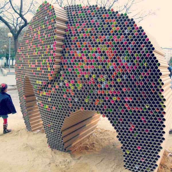 Cardboard Elephant