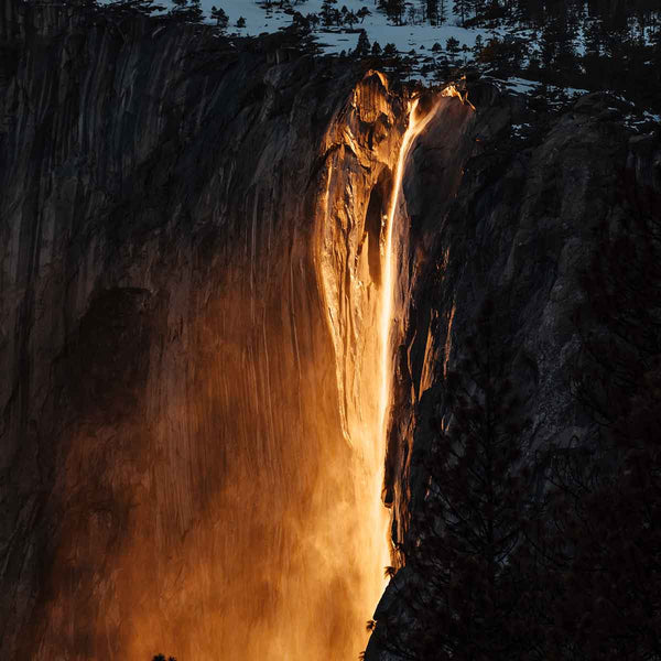 Yosemite Horsetail Firefall