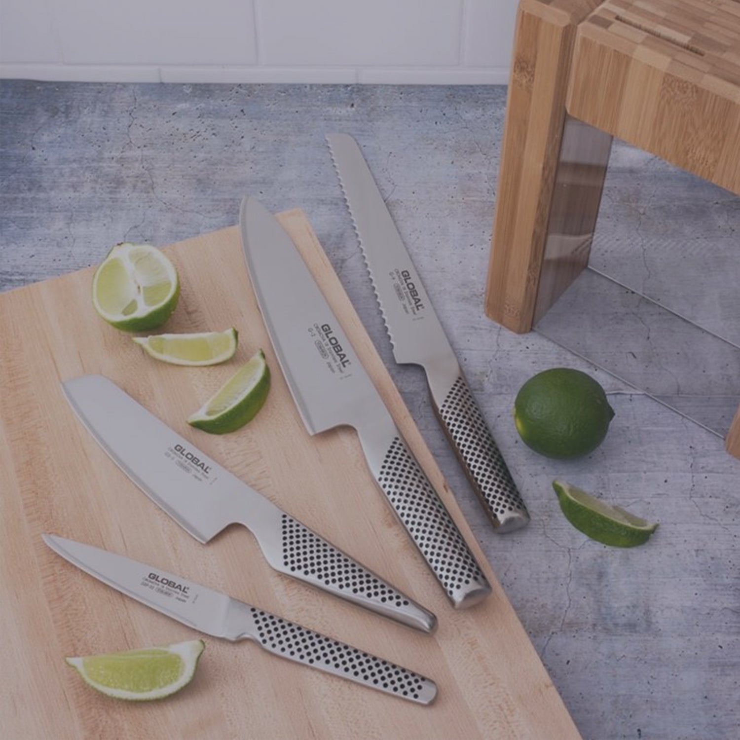 Global Classic Ludo 4-Must Have Knife Set