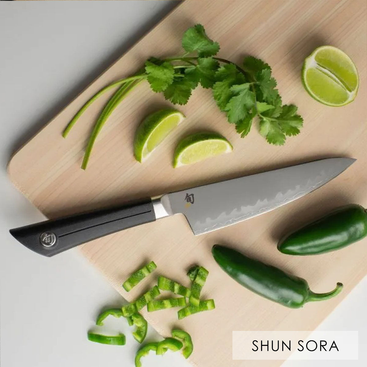 Shun knives Sora