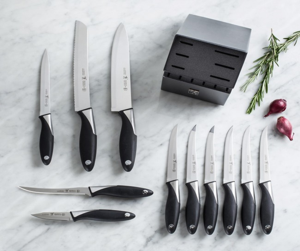 J.A. Henckels International Silvercap 14-Piece Knife Block Set