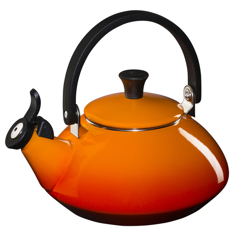 LE CREUSET 1.6-QUART ZEN KETTLE, FLAME