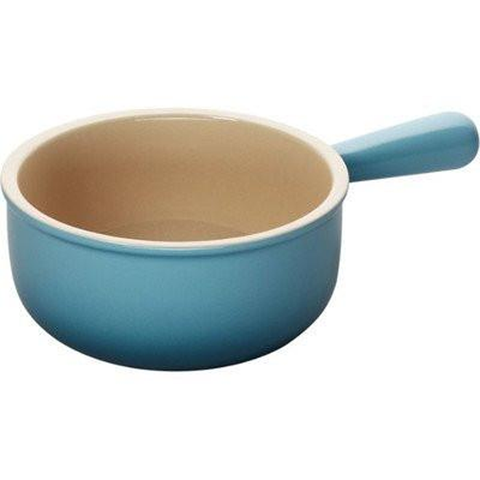 LE CREUSET 16-OUNCE FRENCH ONION SOUP BOWL - CARIBBEAN