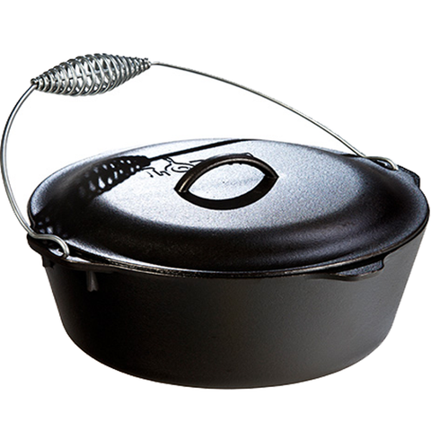 LODGE 7-QUART CAST IRON DUTCH OVEN