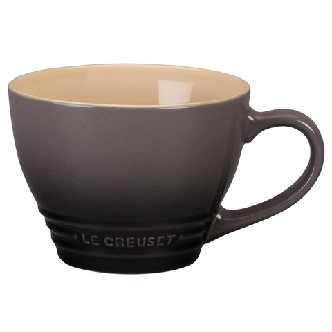 LE CREUSET 14-OUNCE BISTRO MUG - OYSTER