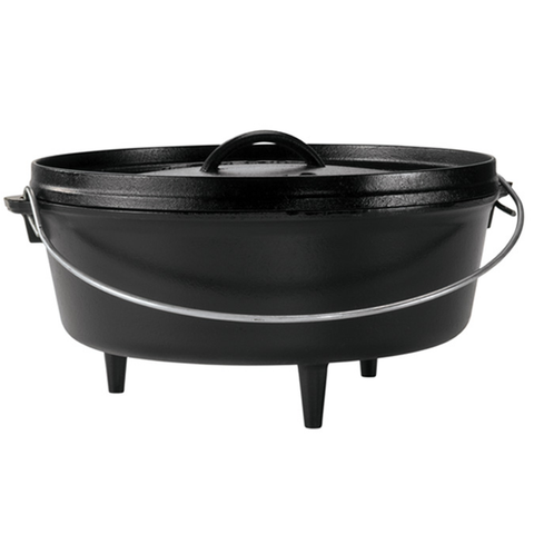 LODGE 12''/6-QUART CAMP DUTCH OVEN