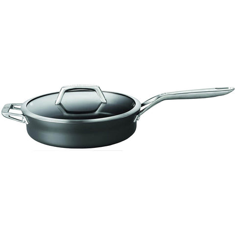 Zwilling J.A. Henckels Motion 3-qt  Aluminum Hard Anodized Saute Pan with lid Nonsctick