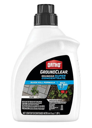 Ortho GroundClear Weed & Grass Killer Super Concentrate1, 64 fl. oz. - 102460