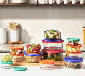 Pyrex Simply Store 28-Piece Glass Food Storage Set - 105172