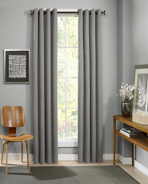Eclipse Palisade Blackout Grommet Window Curtain (Assorted Colors and Sizes) - 106495