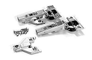 Blum CLIP top BLUMOTION Soft-Close Hinges, 110 degree, Self closing, Face Frame, with Mounting Plates (Full - Overlay - 8 pack) - 104473