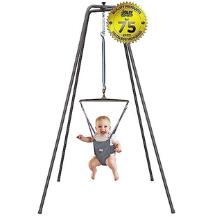 Jolly Jumper **Elite** - The Original Jolly Jumper with Super Stand and Premium Spring. Trusted by Parents to Provide Fun for Babies and to Create Cherished Memories for Families for Over 75 Years. - 104695