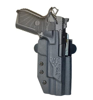 Comp-Tac International OWB Holster for IDPA/USPSA Competition and EDC | Comes with Belt Mount, Paddle Mount, and Drop Offset - 104273