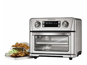 Display Issues! Cuisinart CTOA-130PC2 Digital Model Airfryer Toaster Oven, 0.6 cu ft, Silver - 104831
