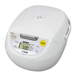 Tiger JBV-S18U 10-Cup Microcomputer Controlled 4-in-1 Rice Cooker (White) - 104921