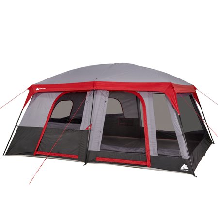 Ozark Trail 12-Person Cabin Tent with Convertible Screen Room - 117205