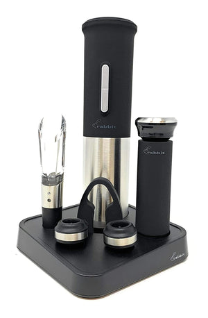 Rabbit Electric Wine Opener Set - 105054