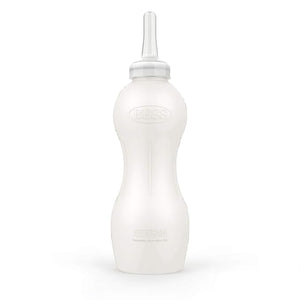 Calf 2qt Nursing Feeding Bottle: Leak-Free, with Clear snap on Nipple (2 qt) - 104145