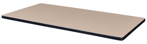 Regency Rectangular Standard Table Top 48 x 24 Beige/Grey - 104762