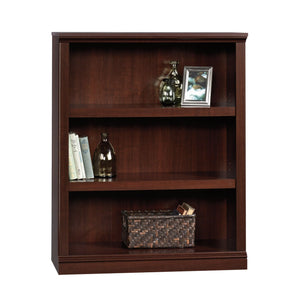Sauder Miscellaneous Storage 3-Shelf Bookcase/ Book shelf, Select Cherry finish - 104789